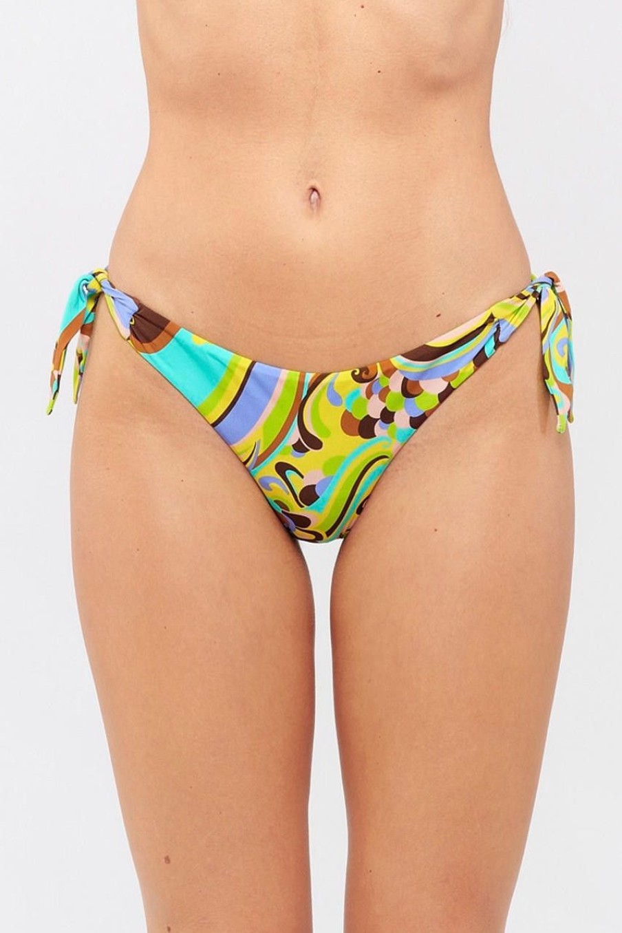 Costumi Da Bagno Miss Bikini Bottom | Slip Brasile Con Fiocchi